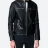 Ted Lasso Roy Kent Leather Jacket Front Image