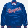 Texas Rangers Letterman Varsity Jacket Front Image
