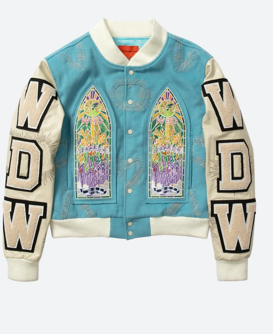 The Namesake Letterman Varsity Jacket Front Image