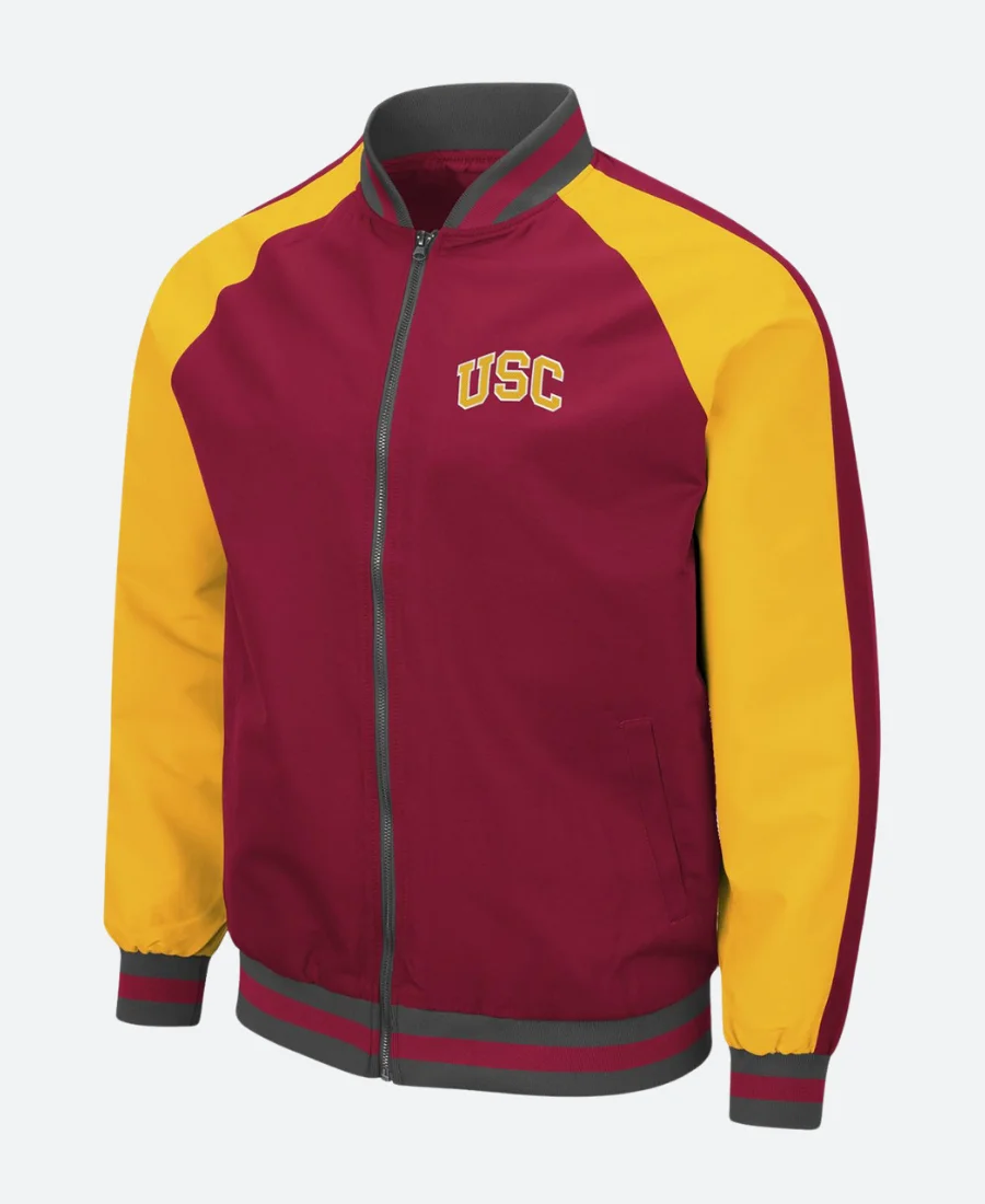 The Neighborhood Malcolm Butler USC Jacket Front Image