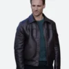 The Reluctant Royal Johnny Payne Leather Jacket Front Image
