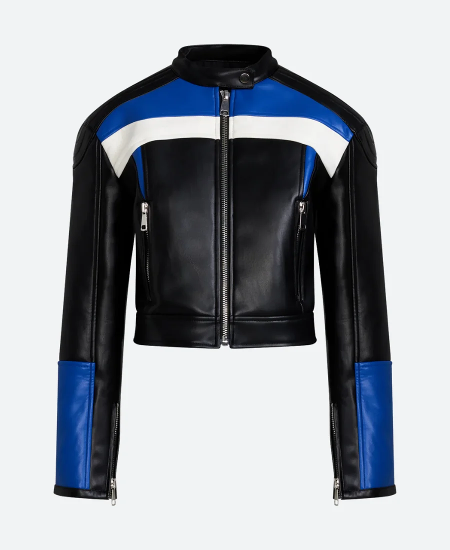 The Voice S27 Alanna Lynise Leather Jacket Front Image