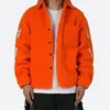 The Voice S27 BD.ii Faux Fur Sherpa Jacket Front Image