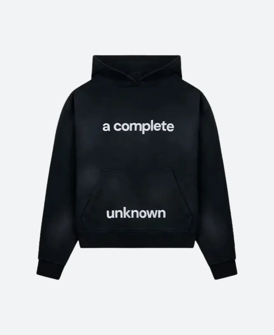 Timothee Chalamet A Complete Unknown Hoodie Front Image