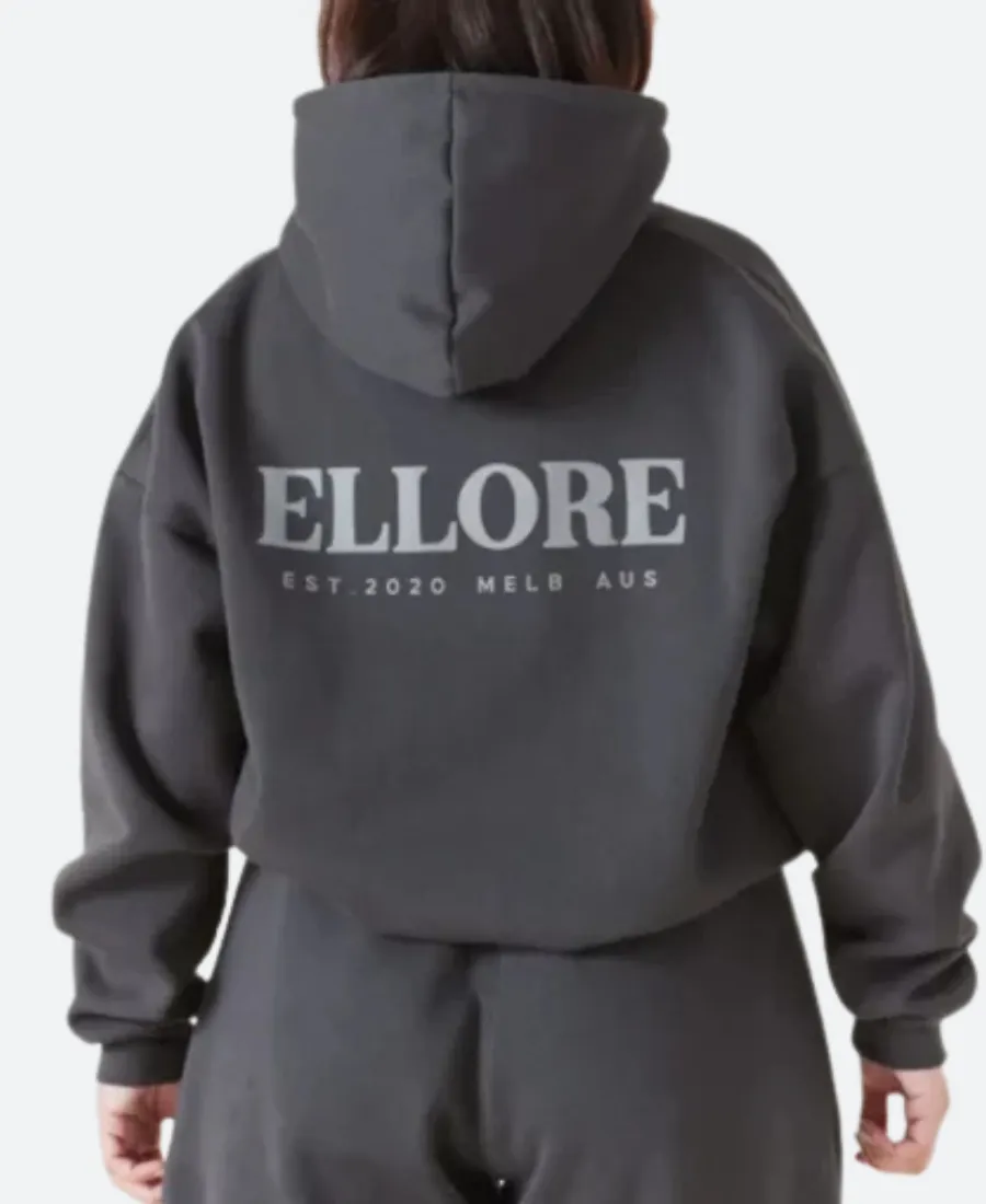Unisex Ellore Hoodie Back Image