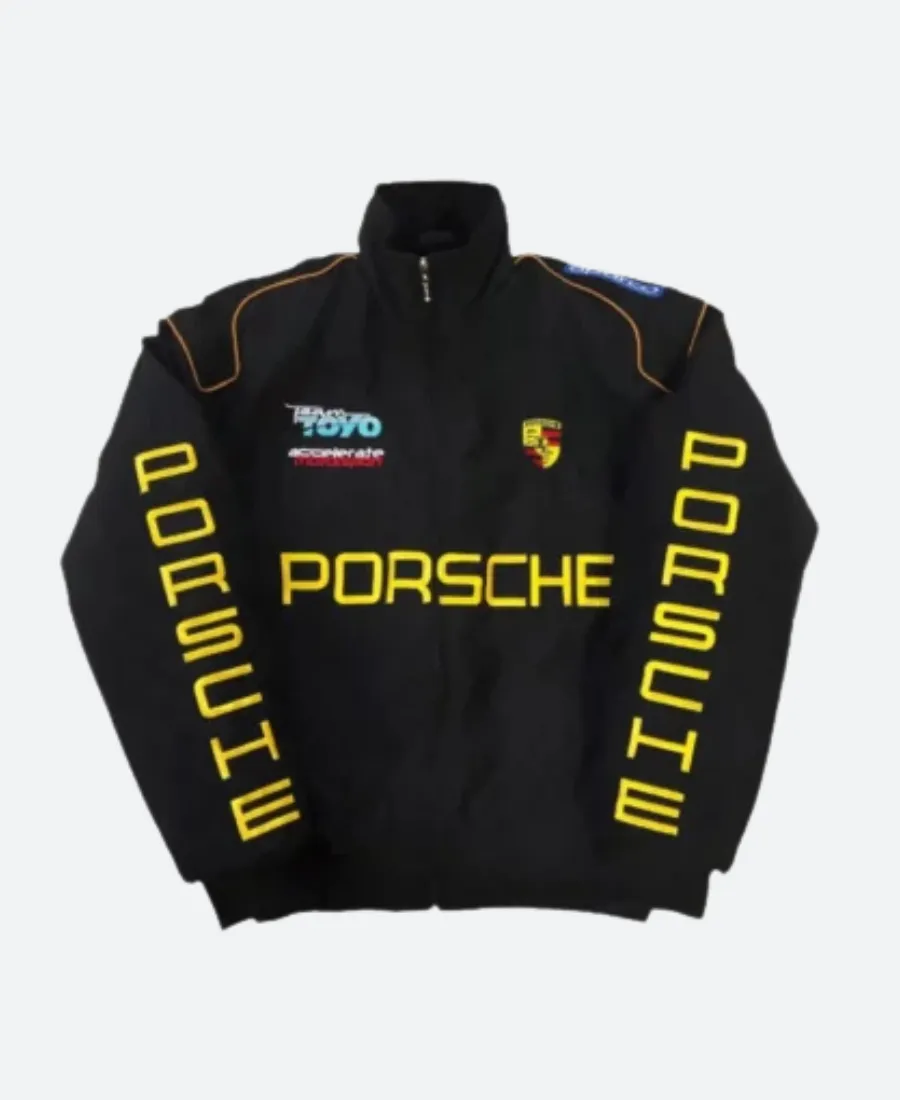 Vintage Porsche F1 Racing Jacket Front Image