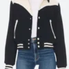 After Midnight 2025 Taylor Tomlinson Varsity Jacket Front ImageAfter Midnight 2025 Taylor Tomlinson Varsity Jacket Front Image
