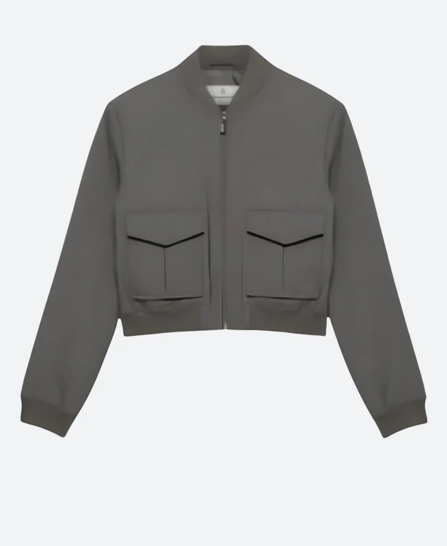 After Midnight Taylor Tomlinson Bomber Jacket Front Image