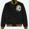 Astro BBC Black Varsity Jacket Black Front Image