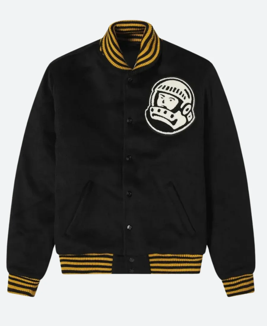 Astro BBC Black Varsity Jacket Black Front Image