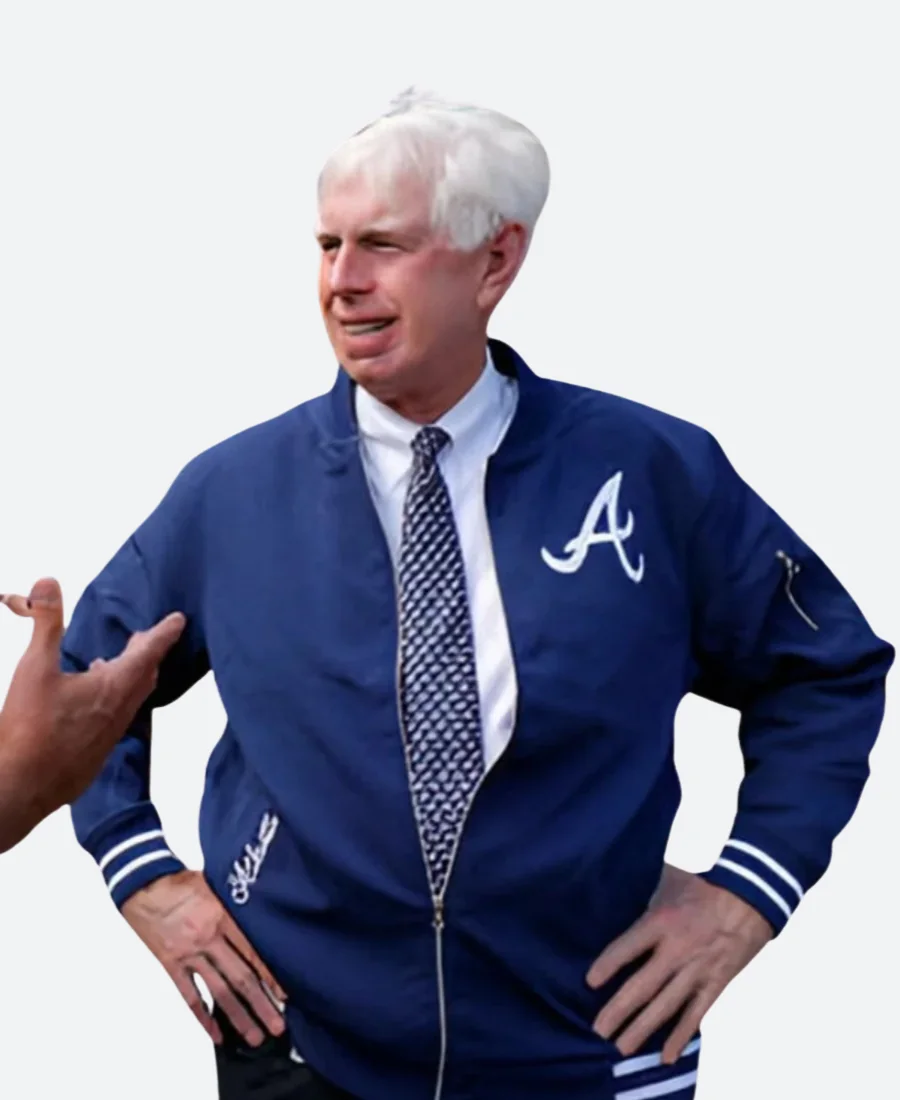 Atlanta Braves Bomber Jacket Front IMage