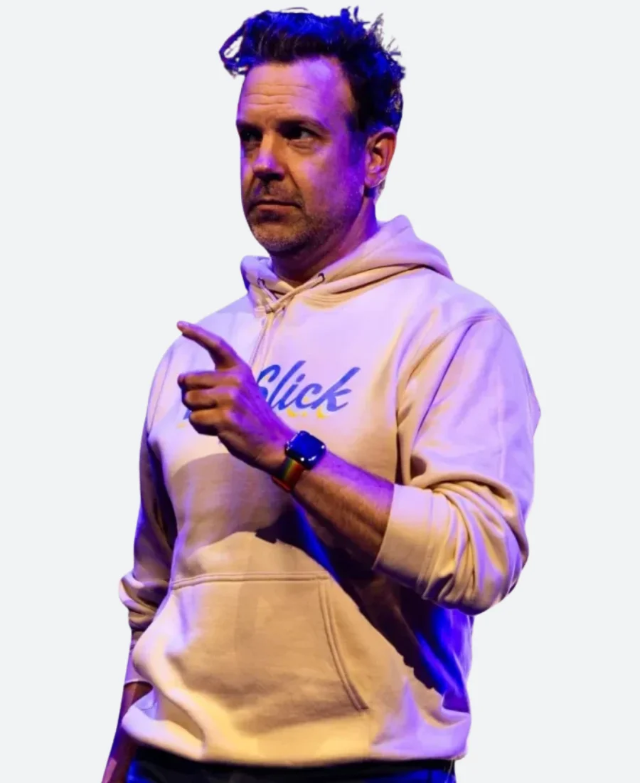 Big Slick 2024 Celebrity Weekend Jason Sudeikis Hoodie Close Image