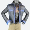 Captain America Brave New World Ruth Bat Seraph Leather Jacket Front Image