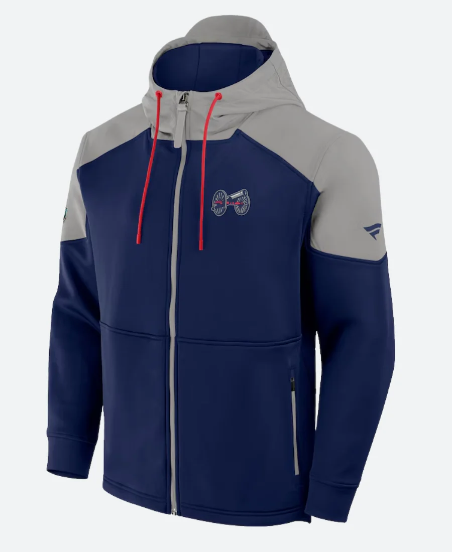 Columbus Blue Jackets Zipper Hoodie