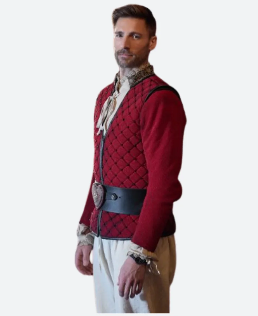 Curious Caterer Foiled Plans Tom Quilted Jacket Front Image