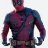 Deadpool 3 Ryan Reynolds Leather Jacket Front Image