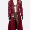 Devil May Cry 3 Dante Mercenary Leather Trench Coat Front Image