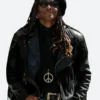 Girl You Know It’s True Fabrice Morvan Leather Jacket Front Image