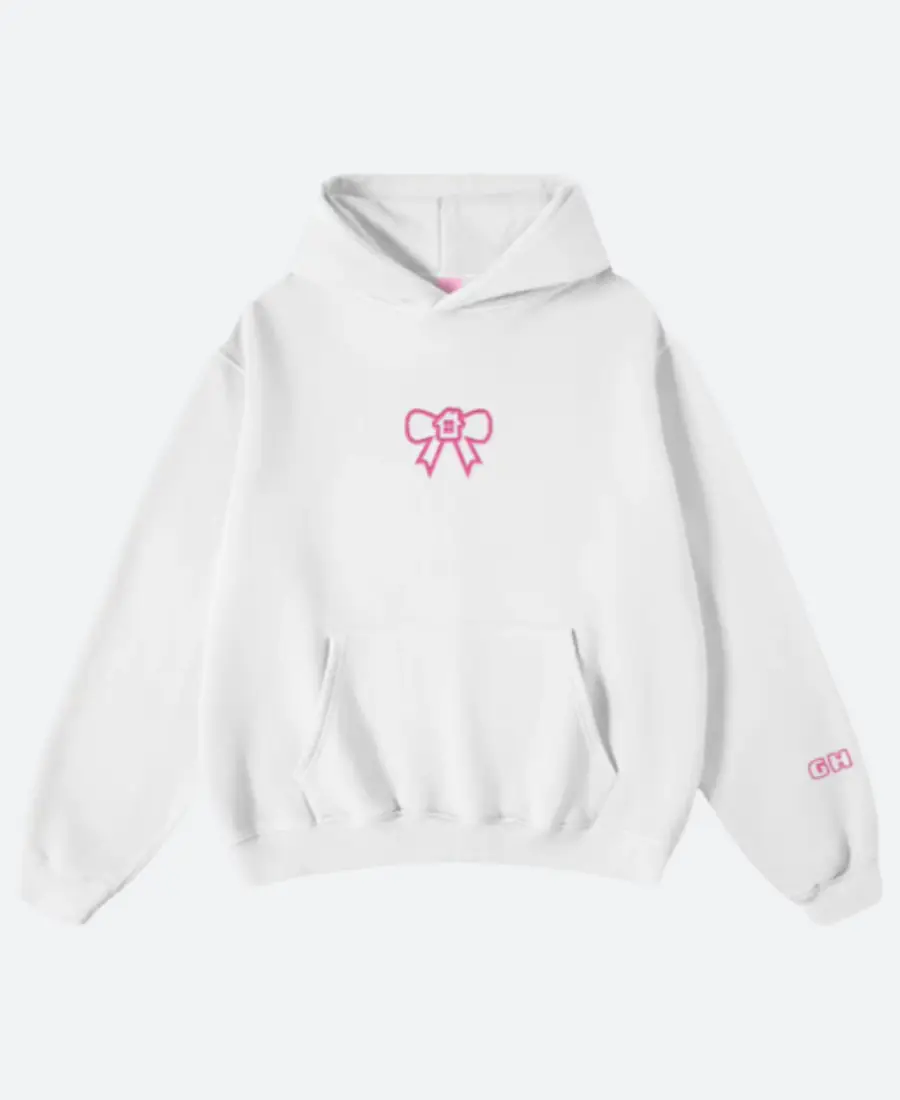 Glow House White Hoodie