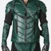 Green Arrow S05 Oliver Leather Jacket Front Image