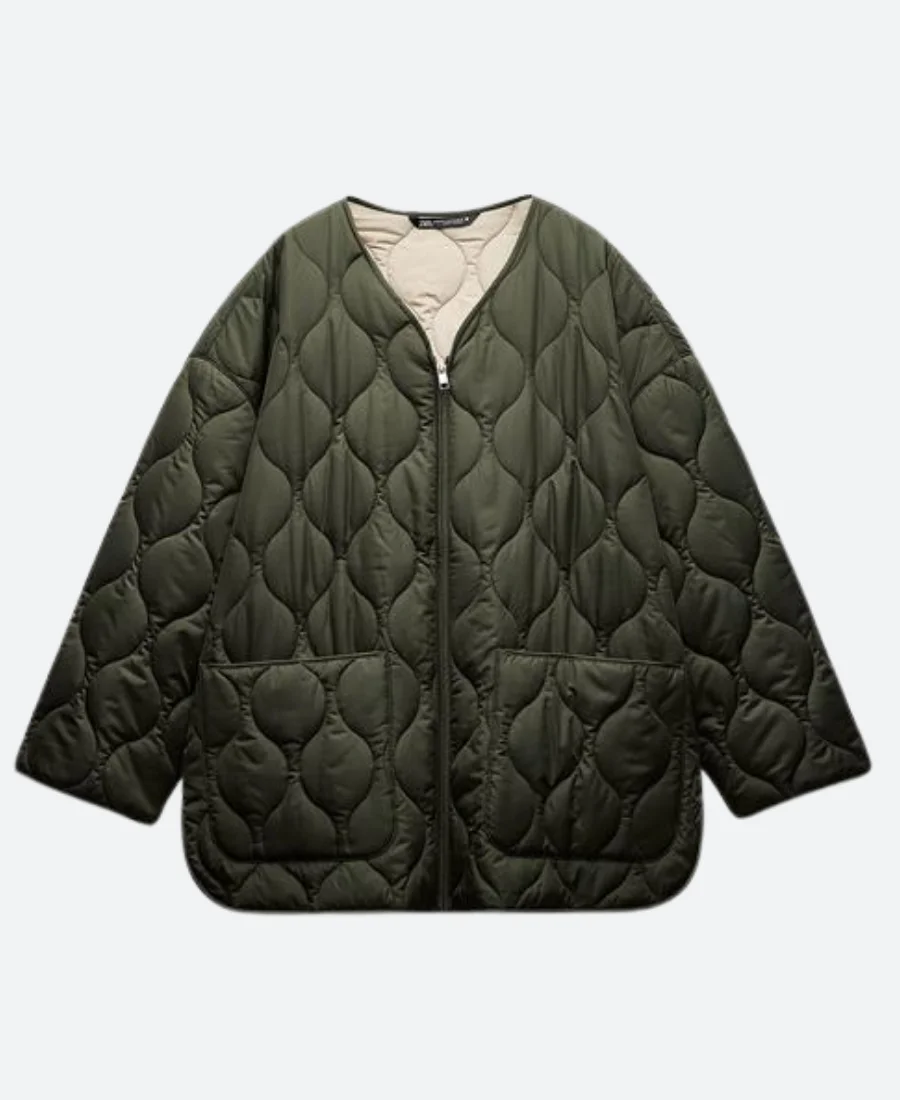Greenland Migration 2025 Allison Garrity Quilted Jacket Front Image