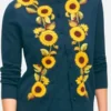 Grosse Pointe Garden Society Marilyn Sunflower Cardigan Front Image