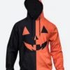 Halloween Pumpkin Head Hoodie Front Image
