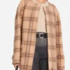 Happy Face 2025 Ivy Campbell Checked Coat Front Image
