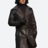 Hitman 2024 Gary Johnson Leataher Coat