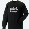 Jadon & Marcus & Bukayo Jason Sudeikis Sweatshirt Front Image