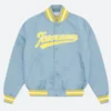 Jalen Hurts Ice Cream Baseball Jacket Front Image