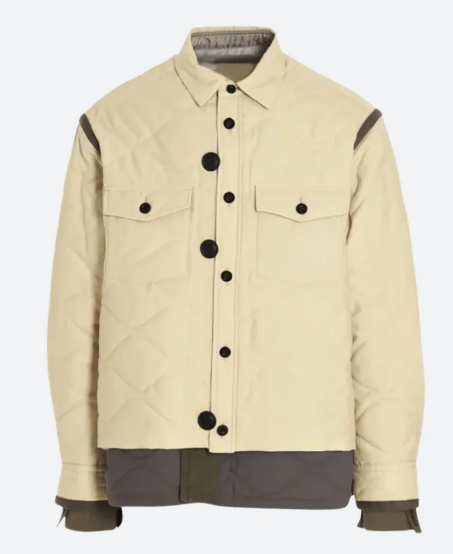 Jalen Hurts NCAA Final Four Quilted Jacket Front Image