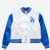 LA Dodgers Varsity Jacket Front Image