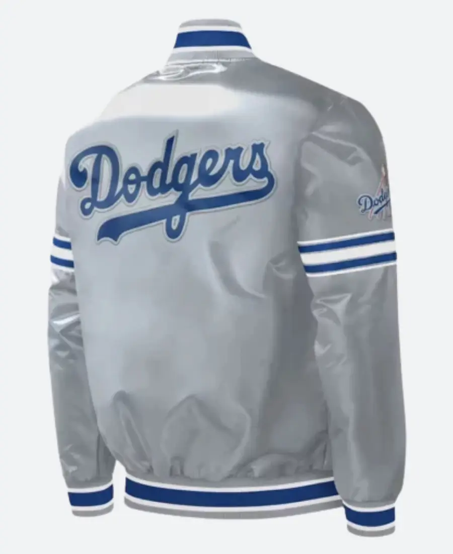 Los Angeles Dodgers Slider Grey Jacket webp