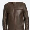 Lucifer Season 05 Part 2 Dan Espinoza Leather Jacket Front Image