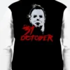 Michael Myers Halloween Varsity Jacket ack Image