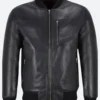 Ncis S21 Nick Torres Leather Jacket Front Image