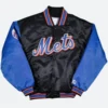 New York Mets 90’s Letterman Varsity Jacket Front Image