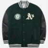Oakland Athletics Varsity Jacket Back Image