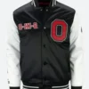Ohio State Buckeyes Letterman Varsity Jacket Front Image