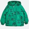 Panda Hooded Puffer JacketFront Image