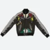 Pharrell Williams Leather Jacket Front Image