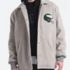 Philadelphia Eagles x Todd Snyder Coaches Jacket Front Image