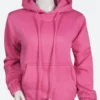 Pink Pullover Hoodie Front image