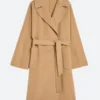 S.W.A.T S08 Heather Belted Trench Coat Front Image