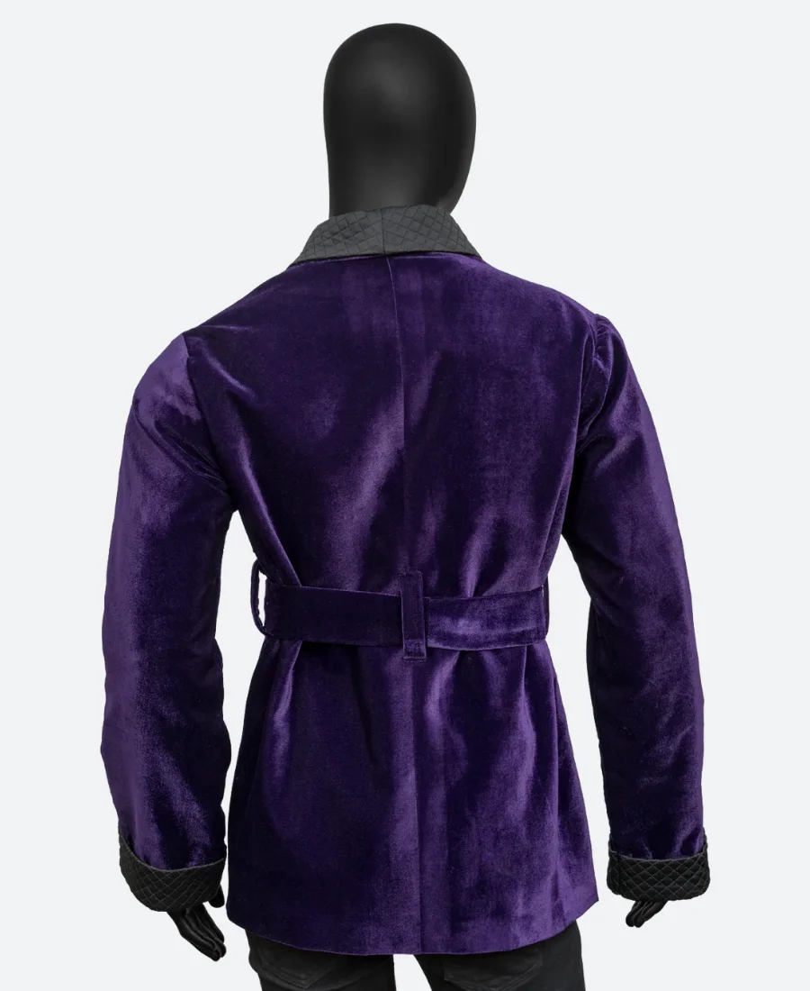 SNL Ryan Gosling Five Timers Club Velvet Coat Back Image