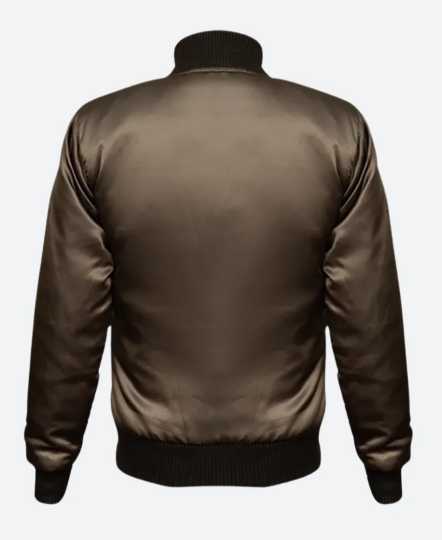 San Diego Padres Emma Stone Varsity Jacket BAck Image