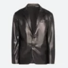 The Kelly Clarkson Show 2025 Michael Fassbender Leather Blazer Front Image