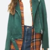 The Spiderwick Chronicles Helen Grace Suede Leather Jacket Front Image