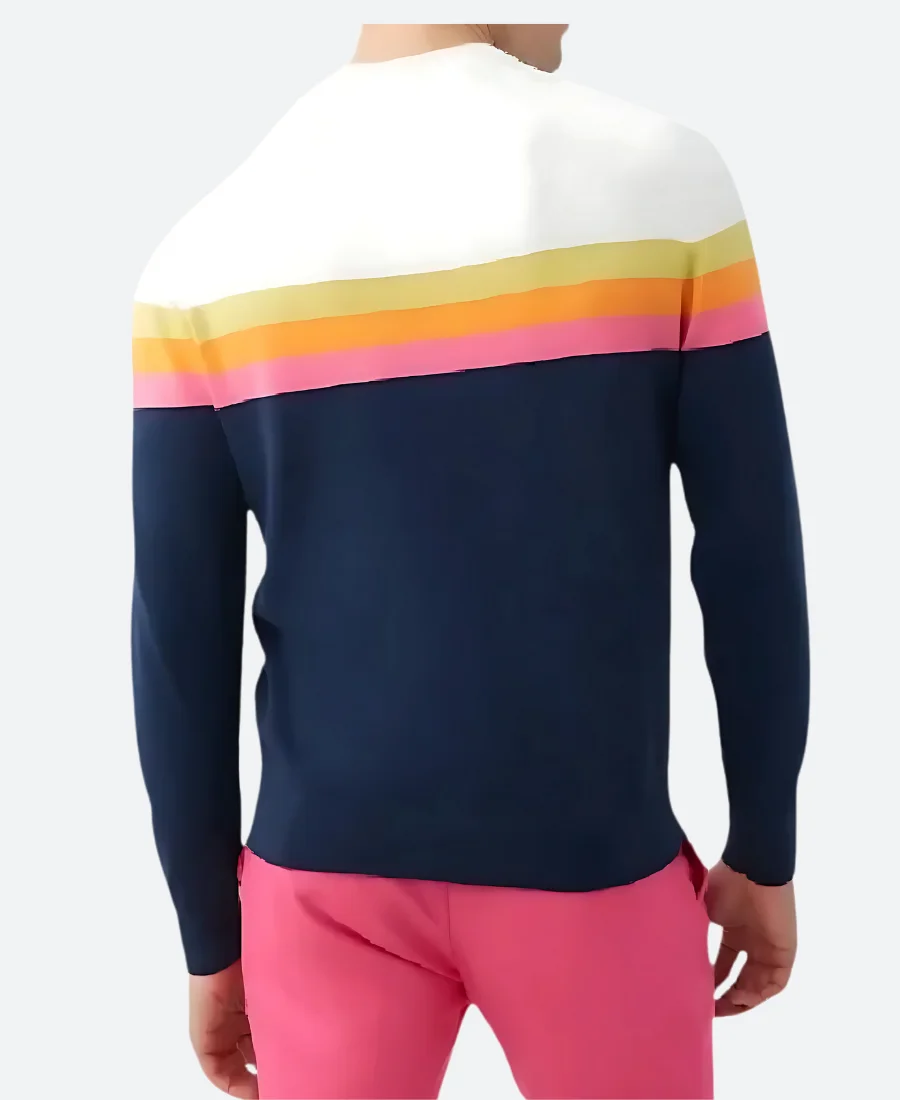 The Talk 2024 Jerry O’Connell Sunset Sweater Back Image